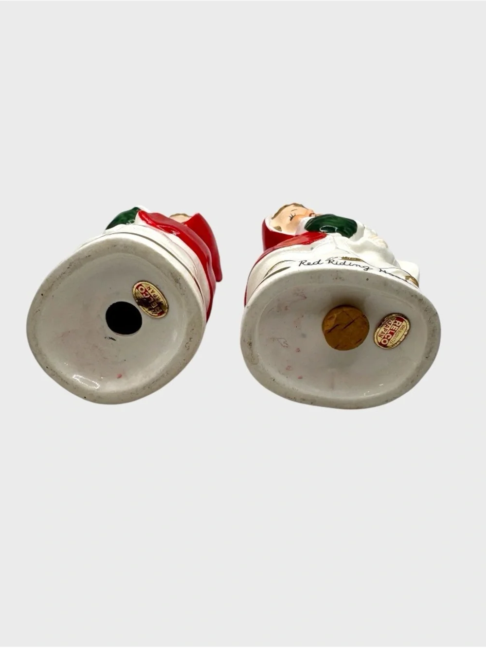 Vintage Relco Red Riding Hood Shakers